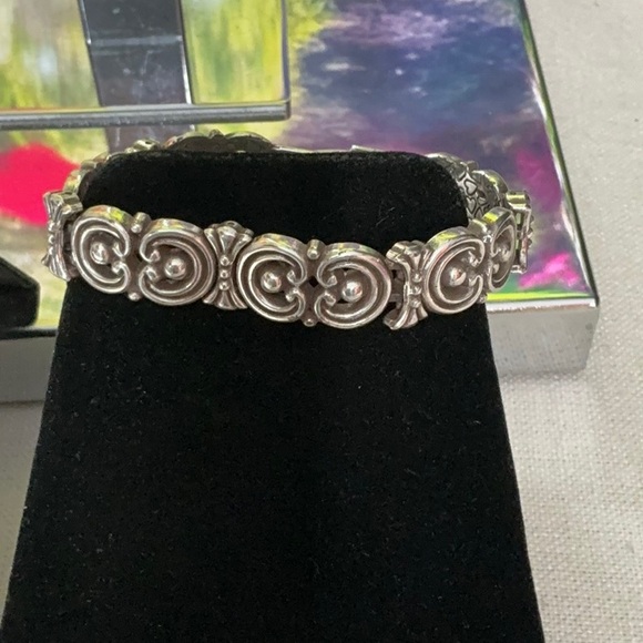 Brighton lot of 2 Silver and Blue Women's Bracelet Set #1231 - Picture 4 of 7